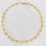 Tobillera GC 3.9g / 27.05cm / 5.28mm Oro Amarillo 18K