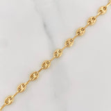 Tobillera GC 3.85g / 27cm / 4.8mm Oro Amarillo 18K