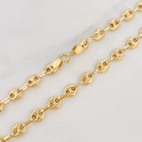 Cadena GC 10.95g / 50cm / 5.56mm Oro Amarillo 18K