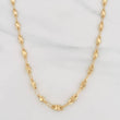 Cadena Rustico Rombo 9.6g / 60cm / 4.28mm Oro Amarillo 18K