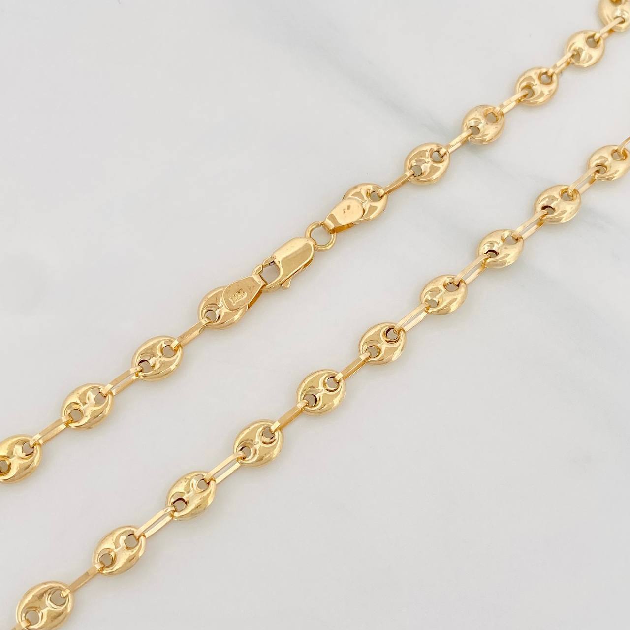 Cadena GC 7g / 50cm / 5.3mm Oro Amarillo 18K