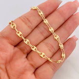 Cadena GC 7g / 50cm / 5.3mm Oro Amarillo 18K