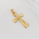 Dije Cruz Cristo 3.35g / 4.05cm Oro Amarillo 18K