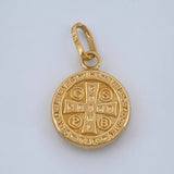 Dije San Benito 0.65gr / 1.8cm / Oro Amarillo 18K $