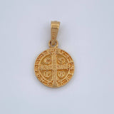 Dije San Benito 1.65gr / 2cm / Oro Amarillo 18K $
