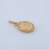 Dije Virgen De Guadalupe 0.8gr / 2.3cm / Oro Amarillo 18K $