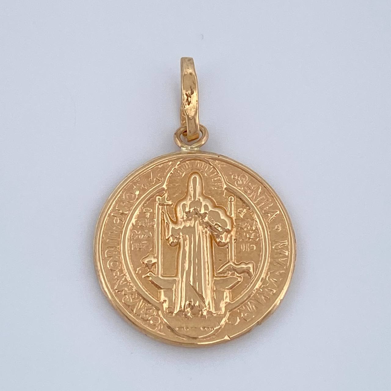 Dije San Benito 1.05gr / 2.3cm / Oro Amarillo 18K $