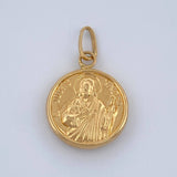 Dije San Judas Tadeo 1gr / 2cm / Oro Amarillo 18K $