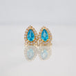 Topos Halo Gota 1.25g / 6mm Oro Amarillo 18K