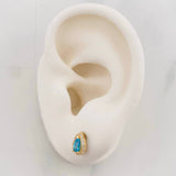 Topos Halo Gota 1.25g / 5.85mm Oro Amarillo 18K