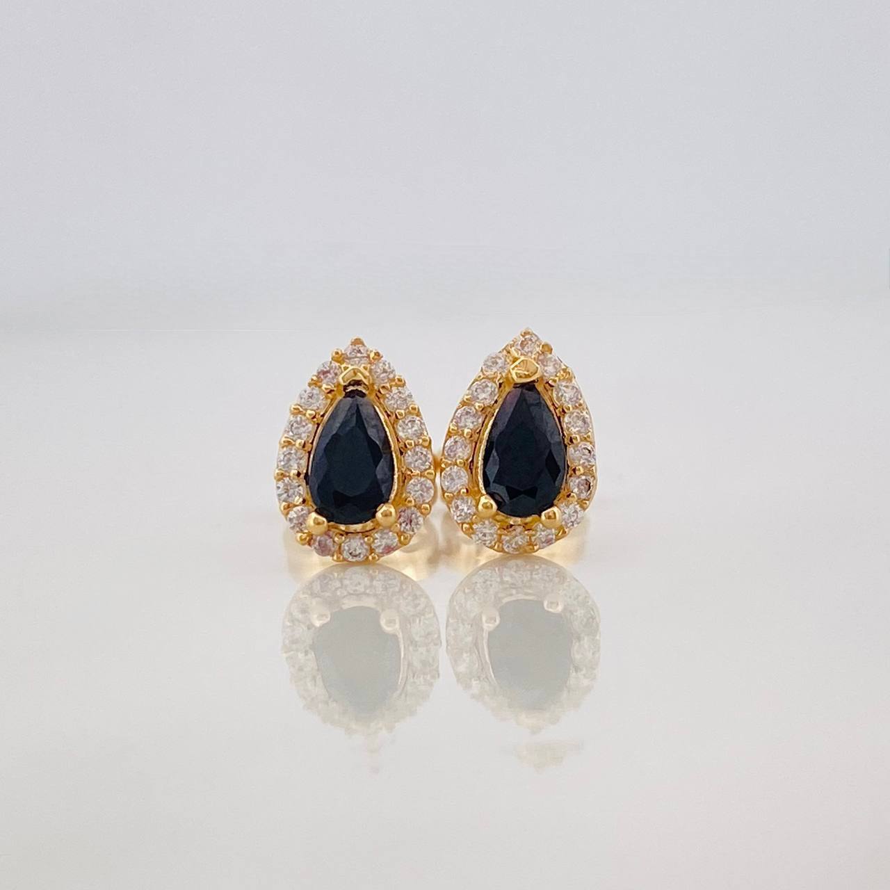 Topos Halo Gota 1.15g / 5.9mm Oro Amarillo 18K