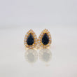 Topos Halo Gota 2g / 7.5mm Oro Amarillo 18K
