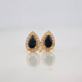 Topos Halo Gota 1.15g / 5.9mm Oro Amarillo 18K