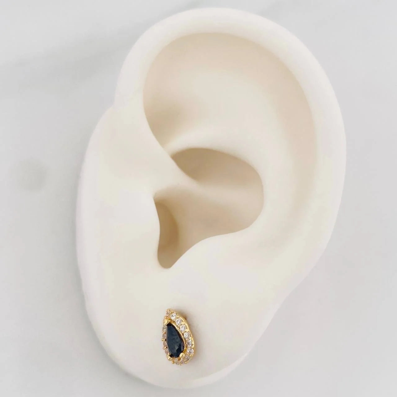 Topos Halo Gota 2g / 7.5mm Oro Amarillo 18K