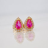 Topos Halo Gota 1.2g / 5.9mm Oro Amarillo 18K