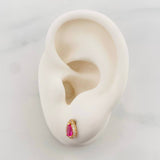 Topos Halo Gota 1.2g / 5.9mm Oro Amarillo 18K