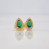 Topos Halo Gota 1.15g / 5.9mm Oro Amarillo 18K