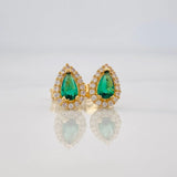 Topos Halo Gota 1.25g / 6mm Oro Amarillo 18K