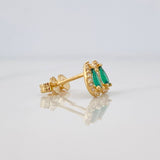 Topos Halo Gota 1.15g / 5.9mm Oro Amarillo 18K