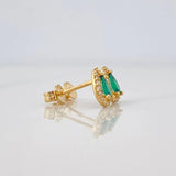 Topos Halo Gota 1.25g / 6mm Oro Amarillo 18K
