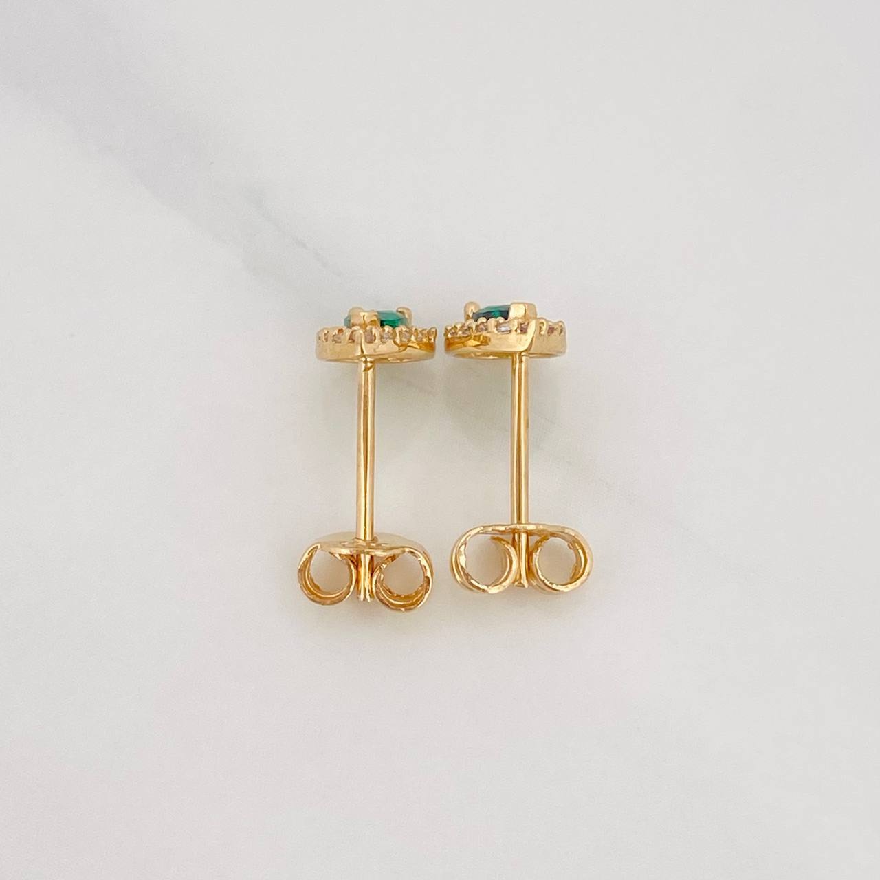 Topos Halo Gota 1.15g / 5.9mm Oro Amarillo 18K