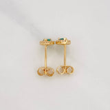 Topos Halo Gota 1.15g / 5.9mm Oro Amarillo 18K