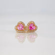 Topos Halo Corazon 1.55g / 6.8mm Oro Amarillo 18K