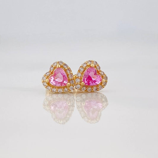 Topos Halo Corazon 1.55g / 6.8mm Oro Amarillo 18K
