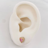 Topos Halo Corazon 1.55g / 6.8mm Oro Amarillo 18K