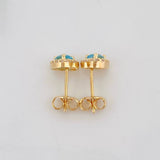 Topos Halo Corazon 1.6g / 6.65mm Oro Amarillo 18K