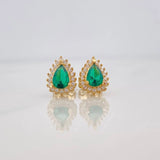 Topos Halo Gota 2.05g / 7.5mm Oro Amarillo 18K