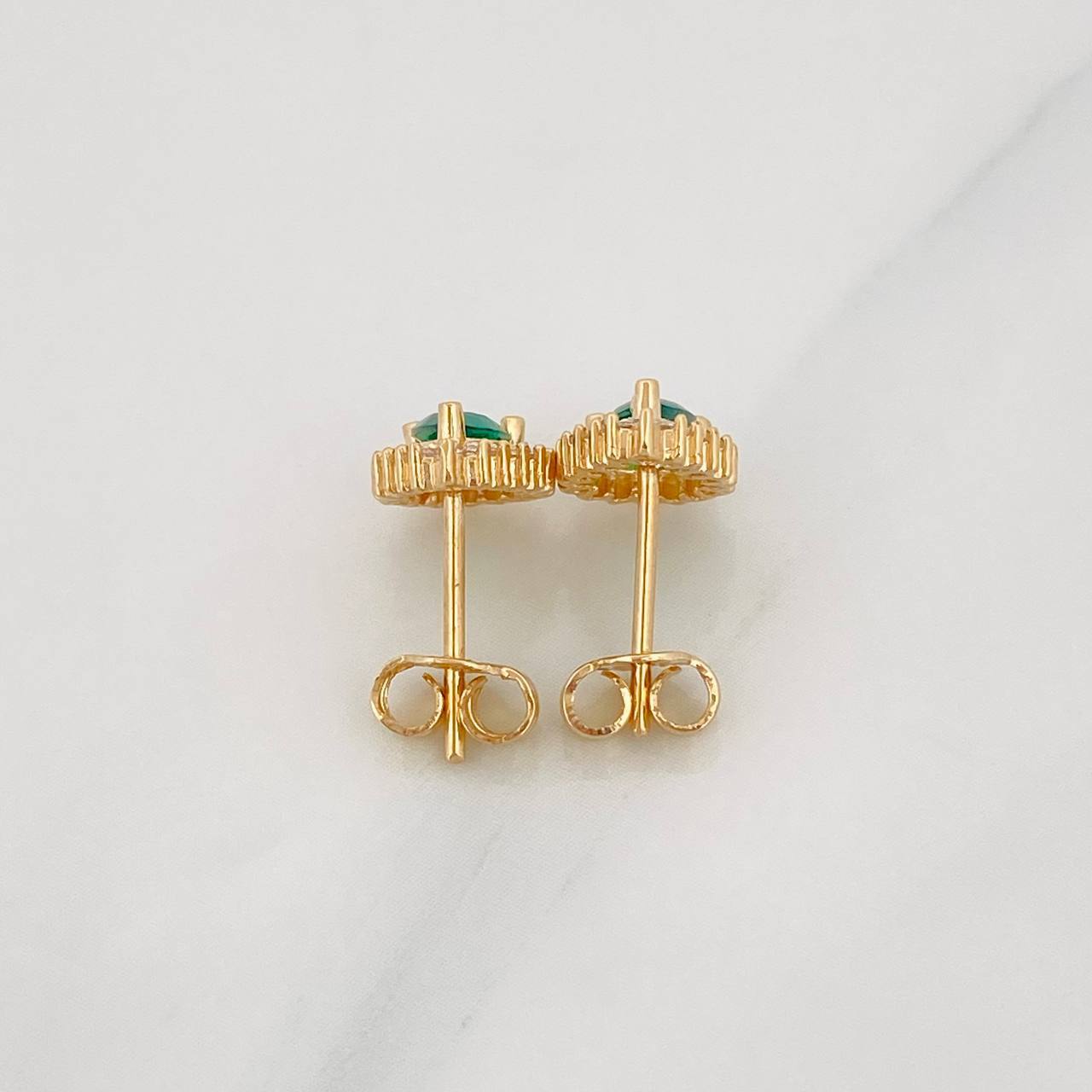 Topos Halo Gota 2.15g / 7.66mm Oro Amarillo 18K