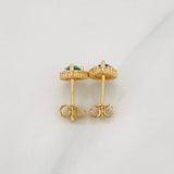 Topos Halo Gota 2.15g / 7.66mm Oro Amarillo 18K
