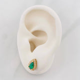Topos Halo Gota 2.15g / 7.5mm Oro Amarillo 18K