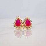 Topos Halo Gota 2.15g / 7.5mm Oro Amarillo 18K