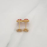 Topos Halo Gota 2.15g / 7.5mm Oro Amarillo 18K