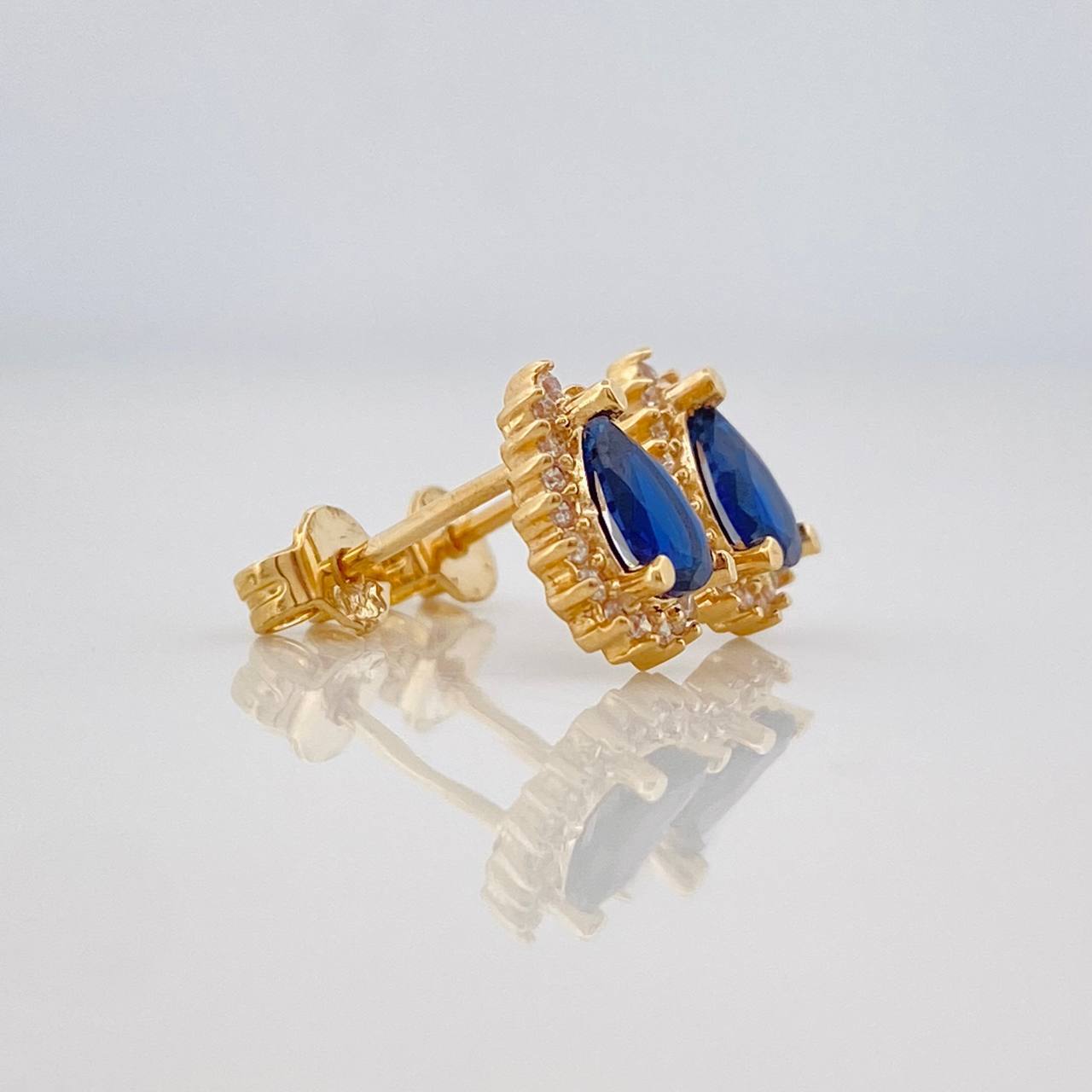 Topos Halo Gota 2g / 7.5mm Oro Amarillo 18K