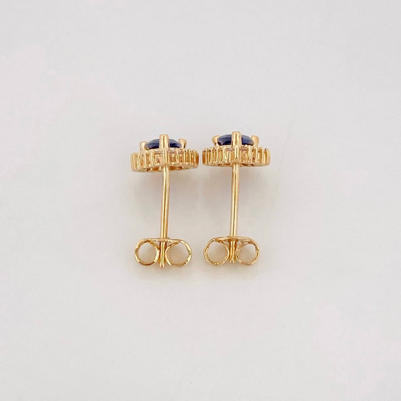 Topos Halo Gota 2g / 7.5mm Oro Amarillo 18K