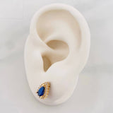 Topos Halo Gota 2g / 7.5mm Oro Amarillo 18K