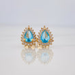 Topos Halo Gota 1.95g / 7.5mm Oro Amarillo 18K