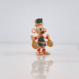 Herraje Pato Bolsas de Dinero 6.05g / 2.7cm Tres Oros 18K