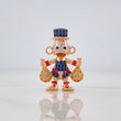 Herraje Pato Bolsas de Dinero 5.9g / 2.7cm Tres Oros 18K