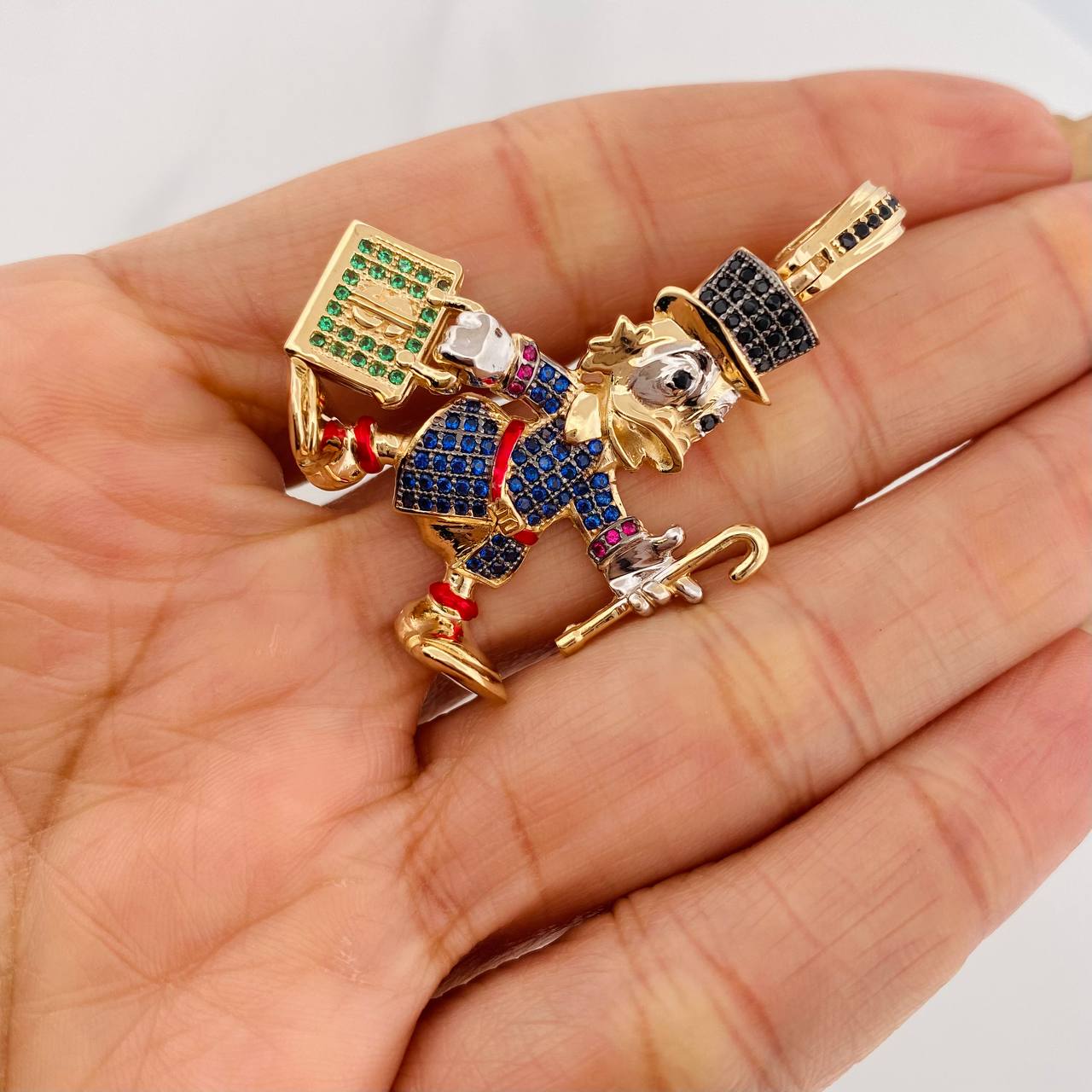 Dije Pato 10.4g / 4.7cm Tres Oros 18K
