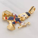 Dije Pato 10.4g / 4.7cm Tres Oros 18K