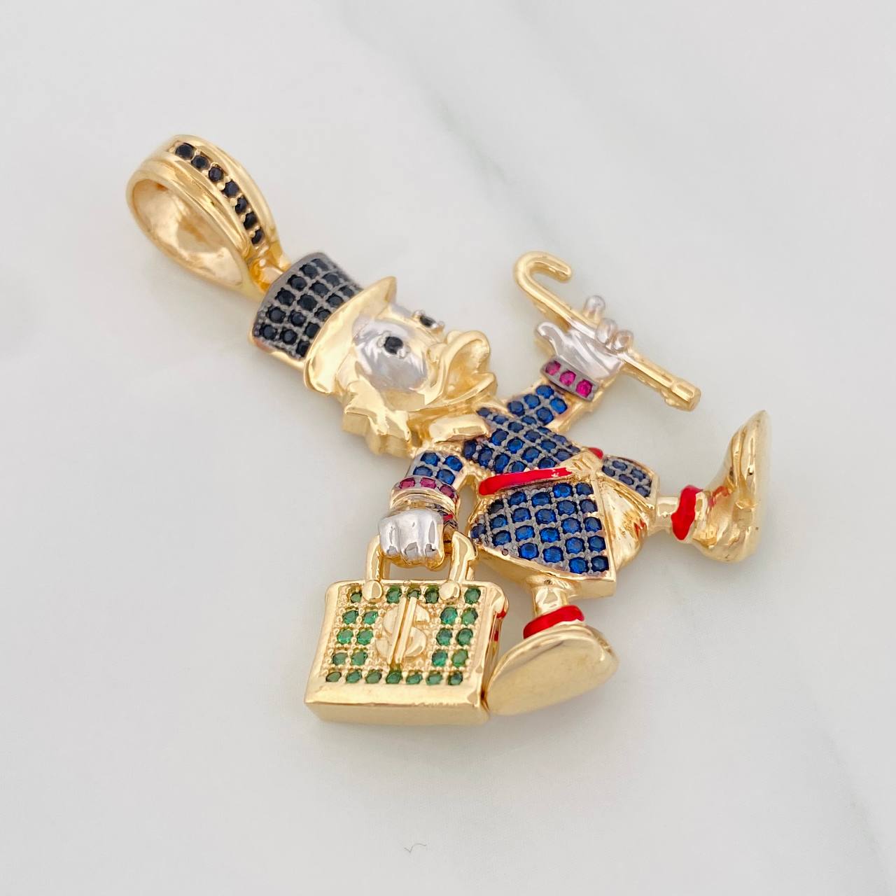 Dije Pato 10.4g / 4.7cm Tres Oros 18K