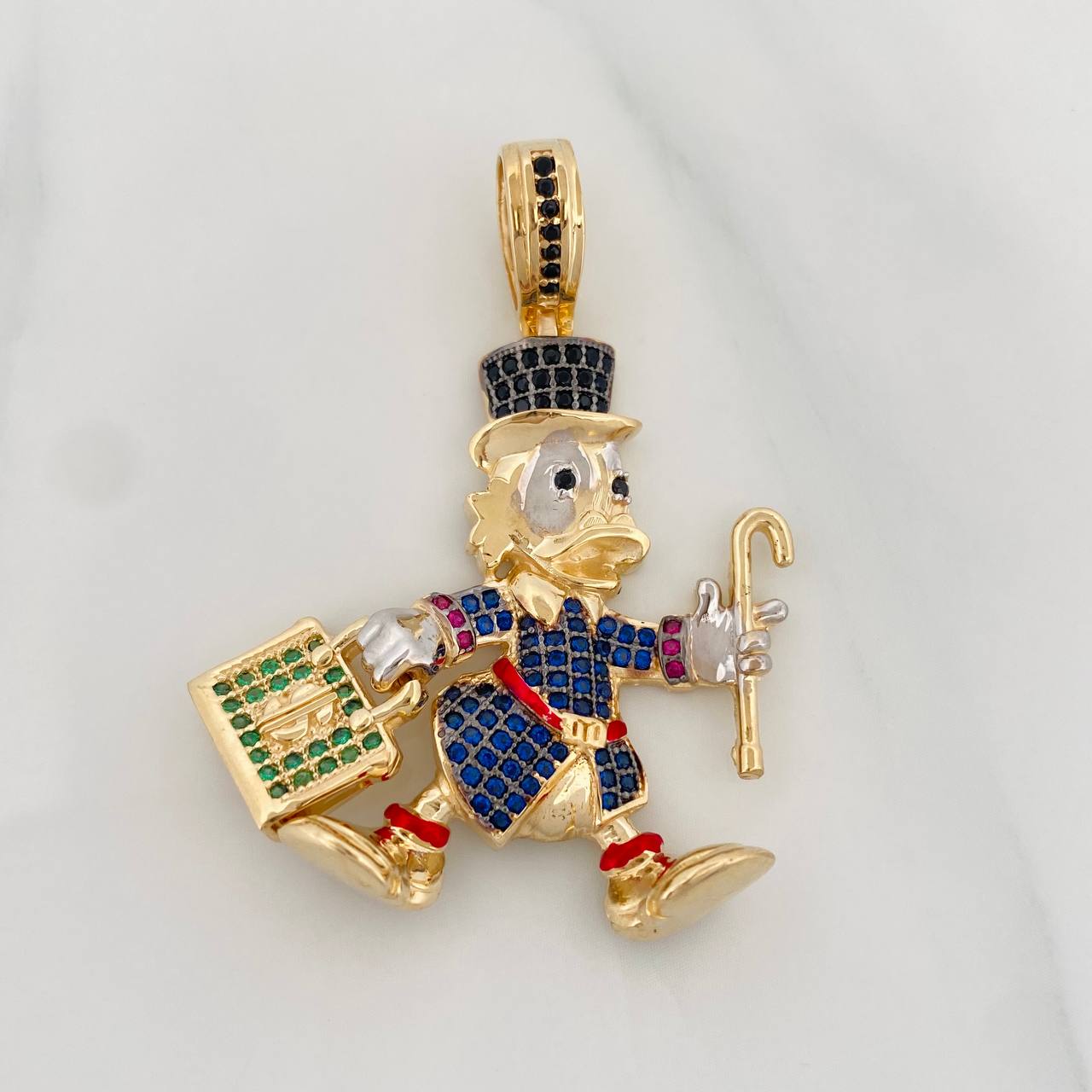 Dije Pato 10.4g / 4.7cm Tres Oros 18K