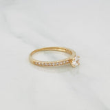 Anillo Solitario Churumbela 1.45g / T6 1/4 Oro Amarillo 18K