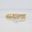 Anillo Solitario Churumbela 2.4g / T7 3/4 Oro Amarillo 18K