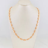 Cadena Rustica 14.45g / 60cm / 4.5mm Oro Rosa 18K