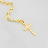 Rosario Virgen Milagrosa 5.9g / 55cm / 3mm Oro Amarillo 18K